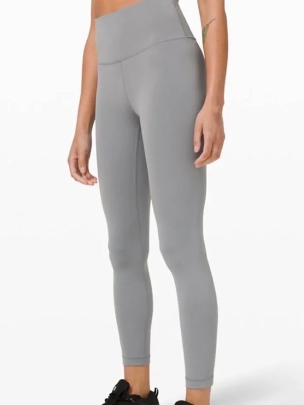 Lululemon Wunder Train High-Rise 25” Leggings Rhino Grey Size 12